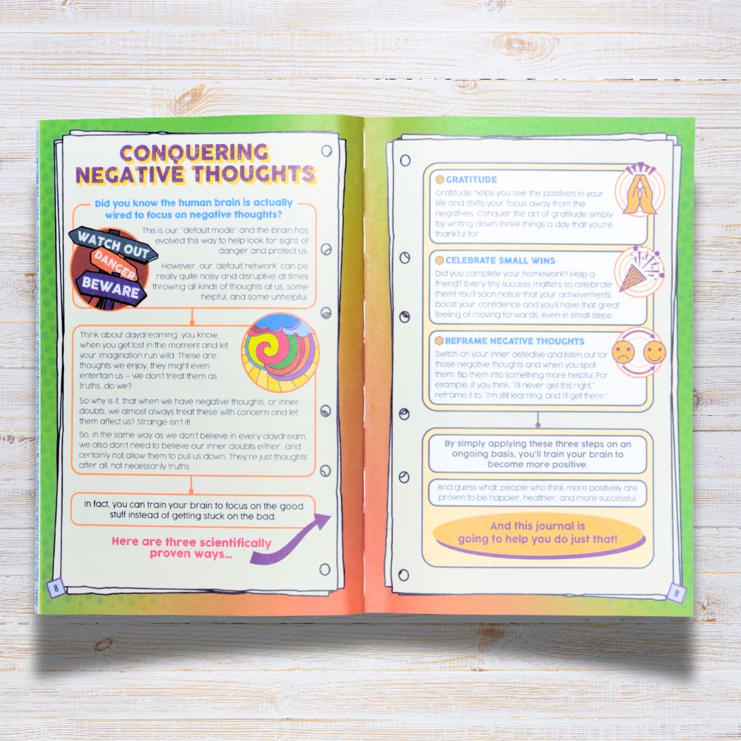 Happy Confident Me Teen Journal